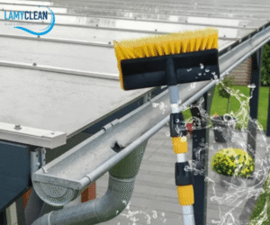Terrassendach reinigen mit Gardena – LamyClean