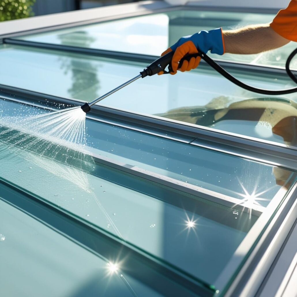 Wintergartenreinigung in Stelle